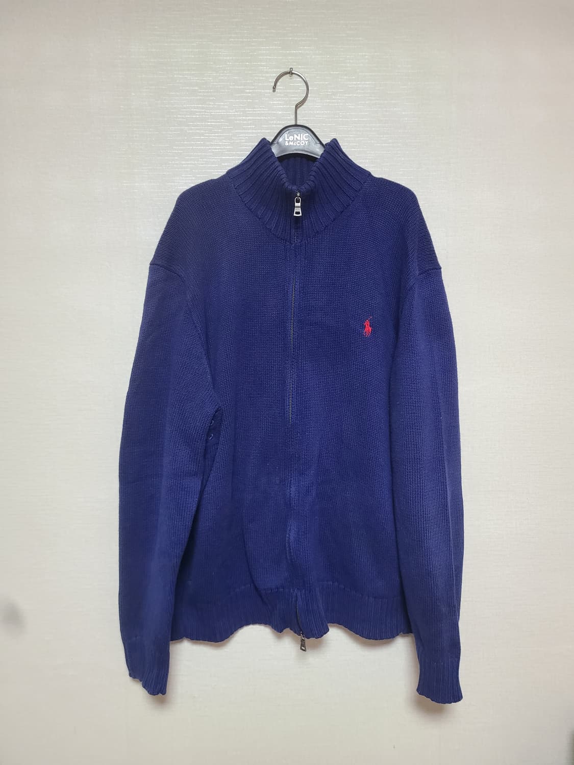 폴로 랄프로렌 남성 니트 집업 XXL 상품이미지2