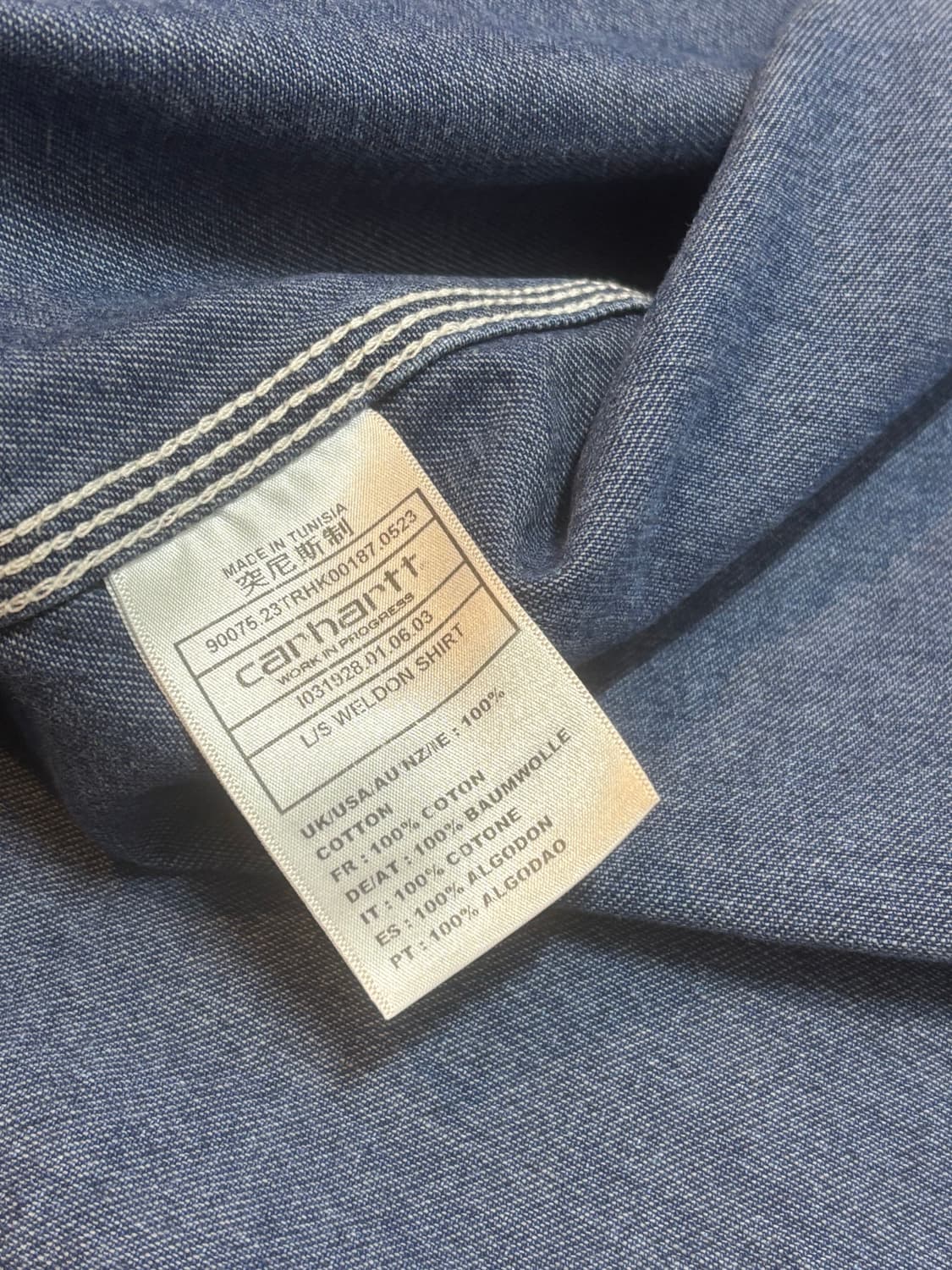 칼하트 wip 웰던 셔츠 상품이미지9