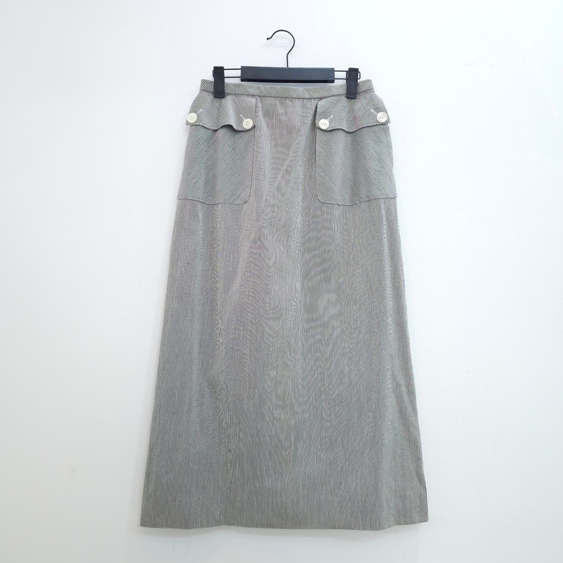 Leilian 클래식 핀스트라이프 스커트 상품이미지1