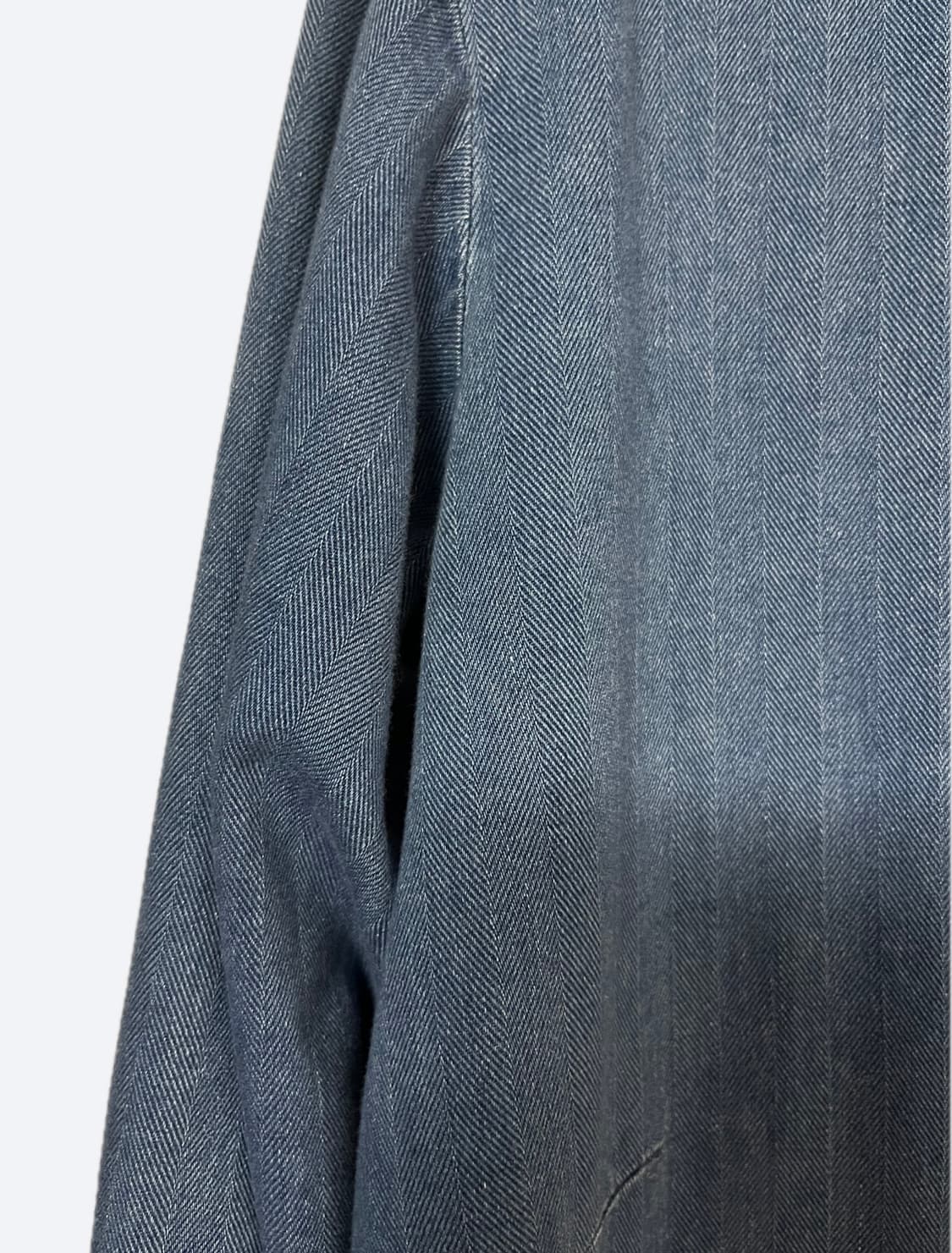 유니버셜웍스 헤링본 데님 트레베일 오버셔츠 (M) 상품이미지5