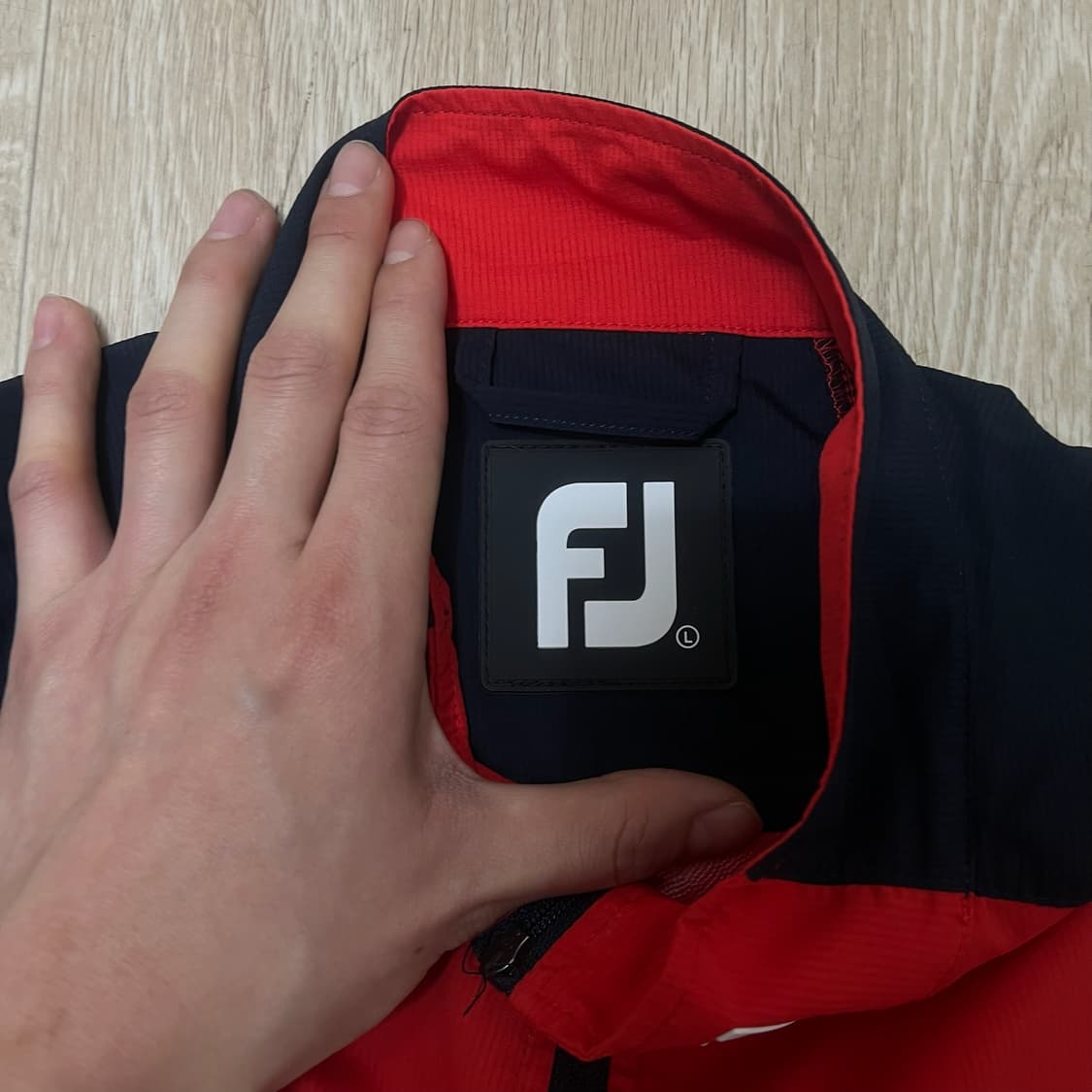 풋조이 남성 골프웨어 스윙 골프 바람막이 자켓 L/100  상품이미지5