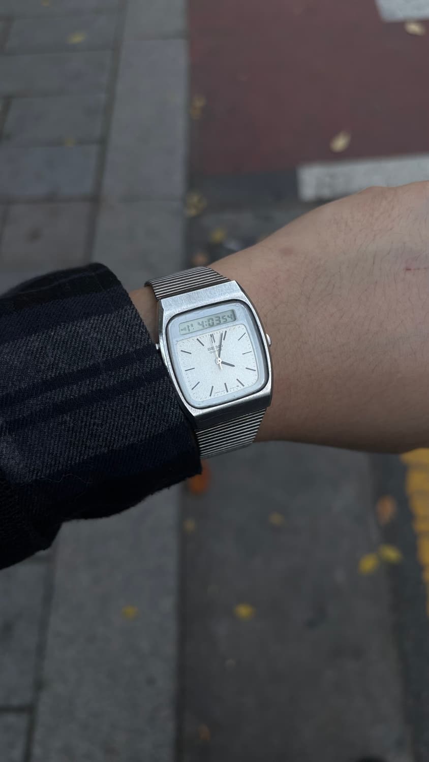 80s 세이코 H557-5320 빈티지 쿼츠 시계 상품이미지1