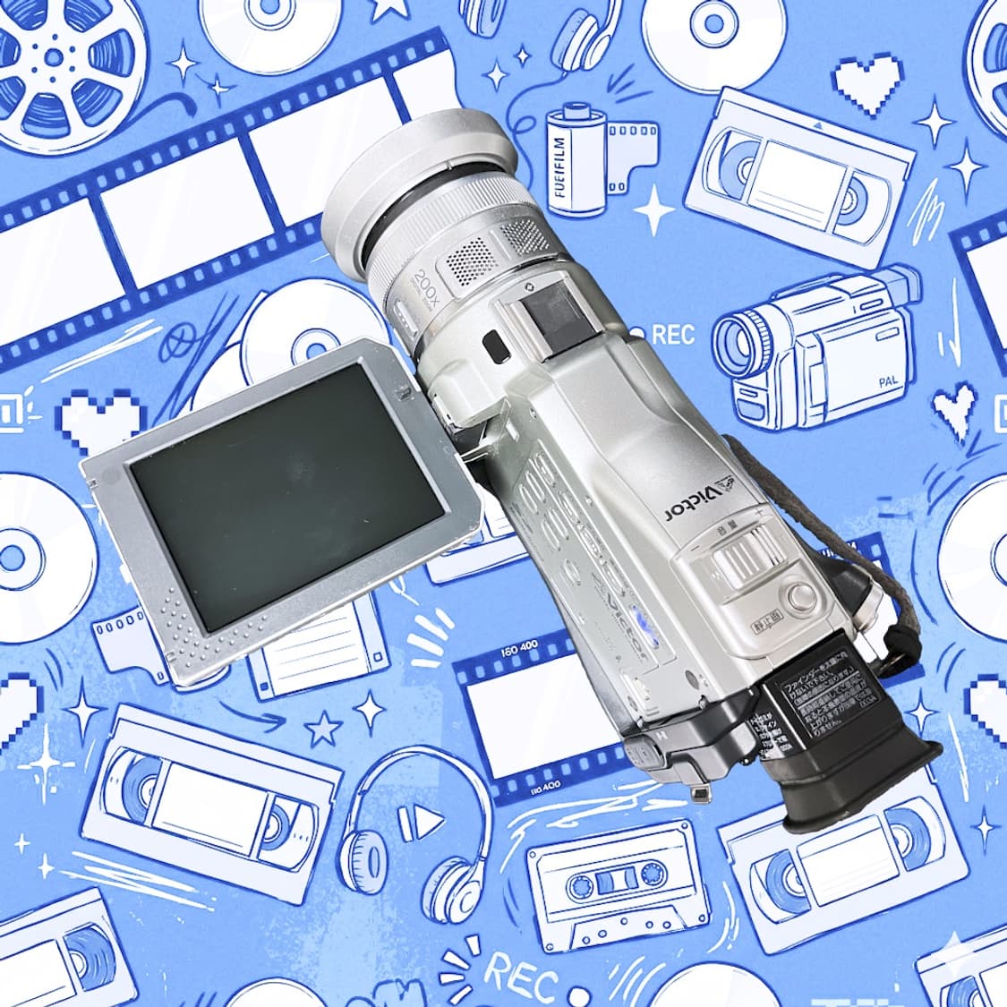 JVC(Victor) GR-DV3500 6mm 캠코더 (테이프리스 가능) 상품이미지2