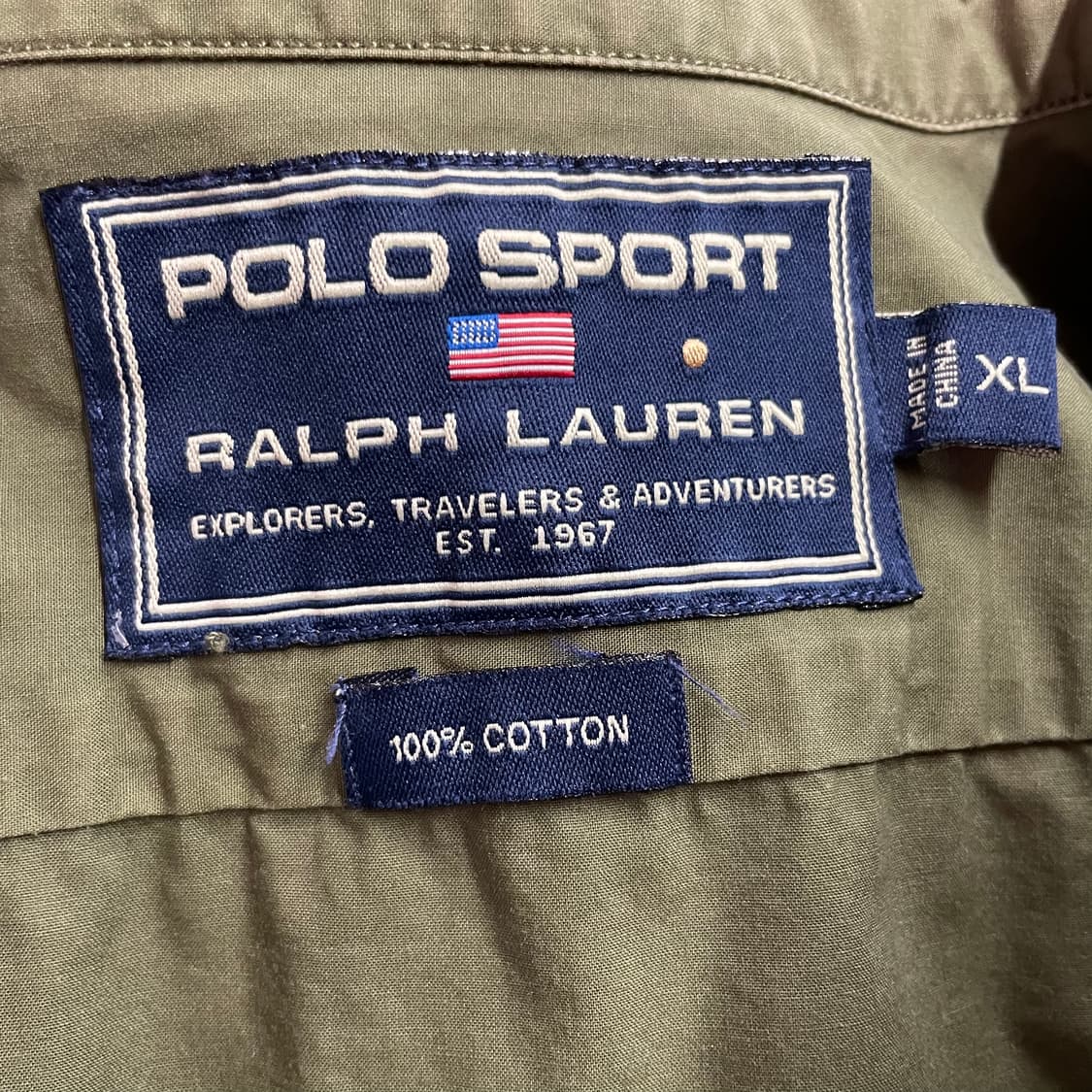 00s 폴로 스포츠 트로피컬 윈드브레이커 자켓 상품이미지7