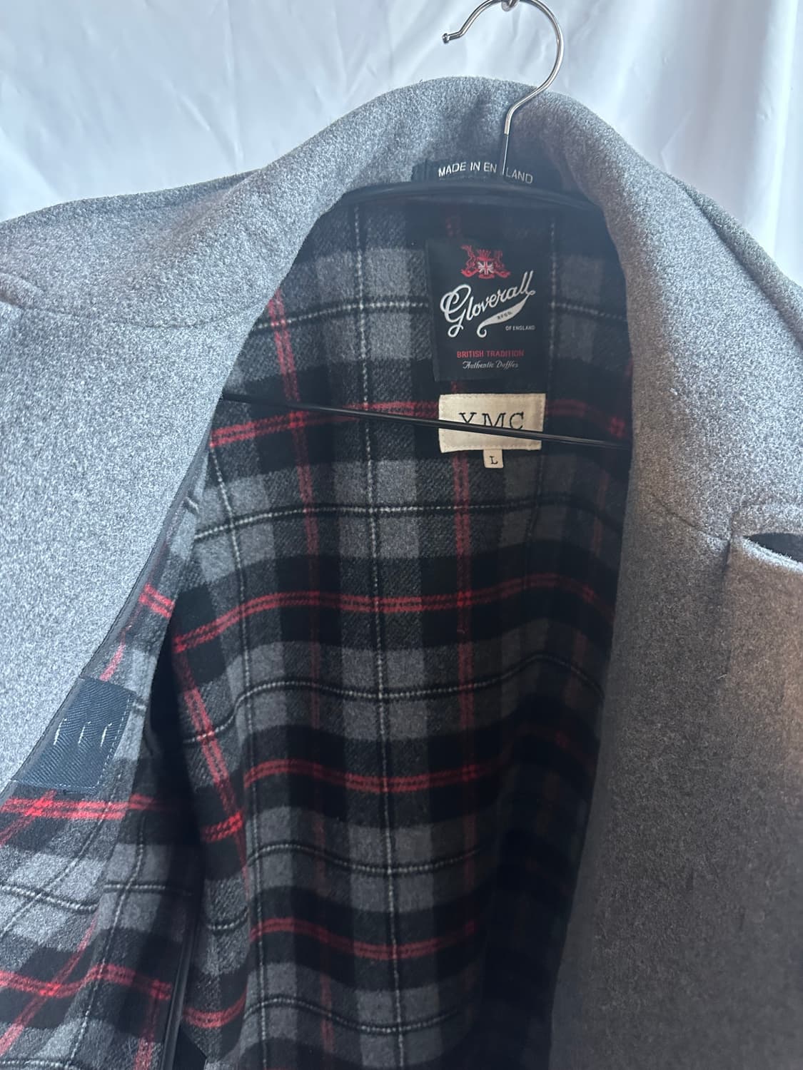 Ymc 레더 패치 사이드 더플 울코트 상품이미지7