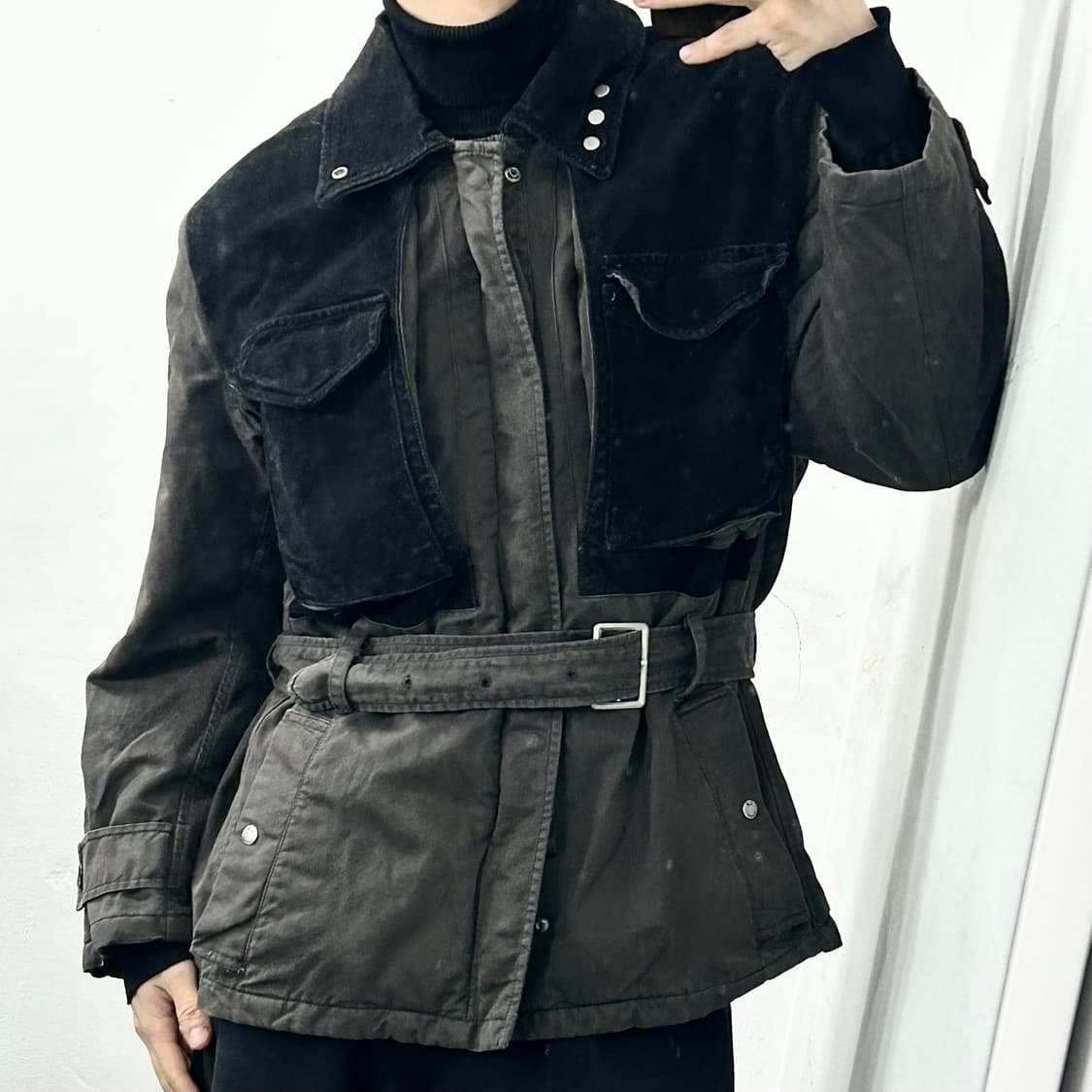 CP 컴퍼니 90s 하이넥 사파리 자켓 상품이미지1