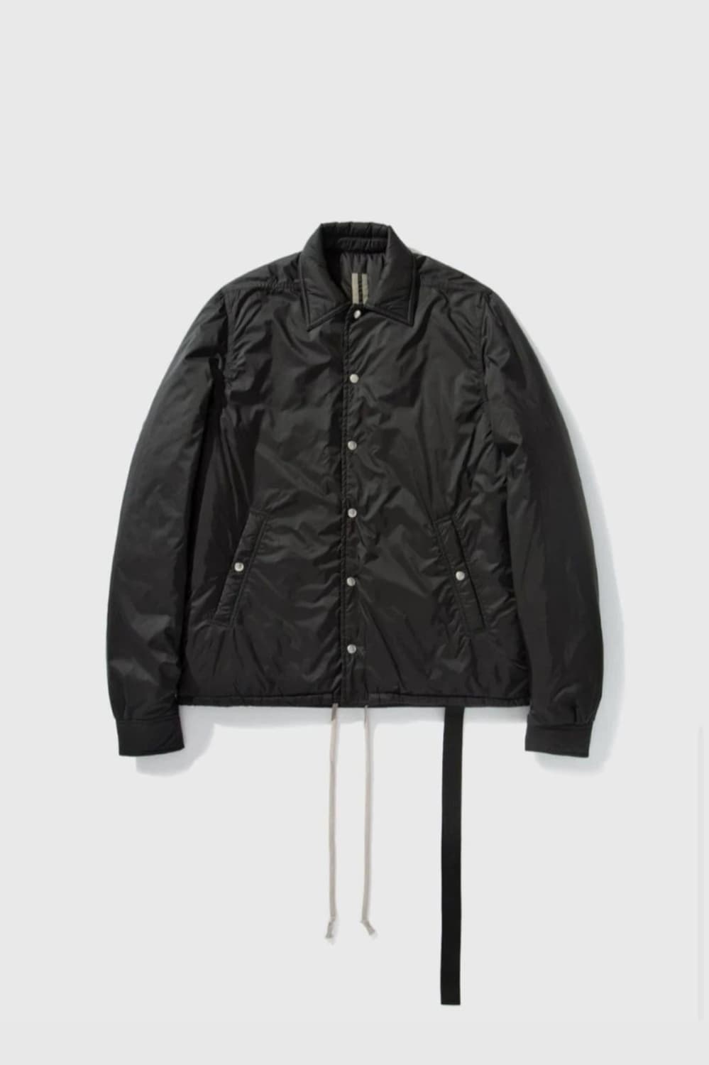 릭오웬스 다크쉐도우 스냅 프론트 스트링 나일론 코치 자켓 (M) 상품이미지1