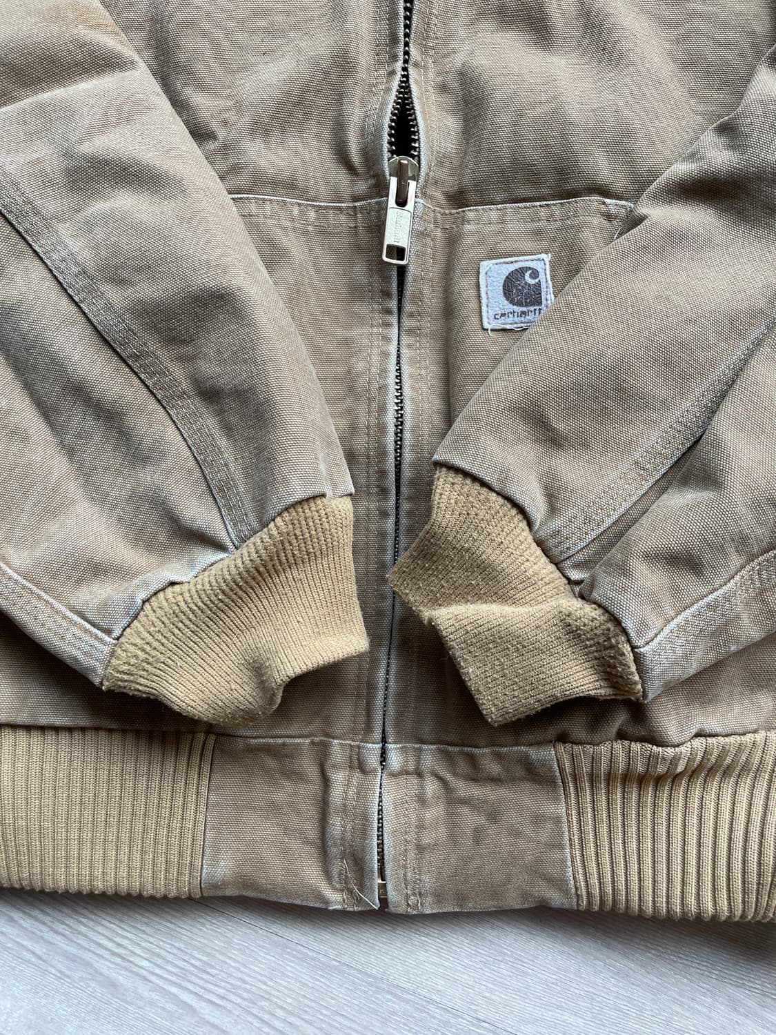 칼하트 j130 CML 카멜 액티브 자켓 샌드스톤 상품이미지5