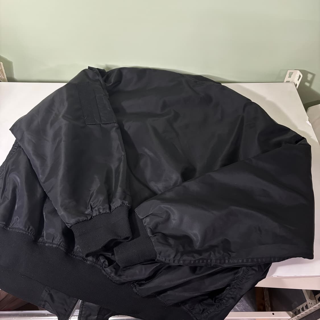 2XL 제멋 블랙 MA1 항공점퍼 상품이미지3