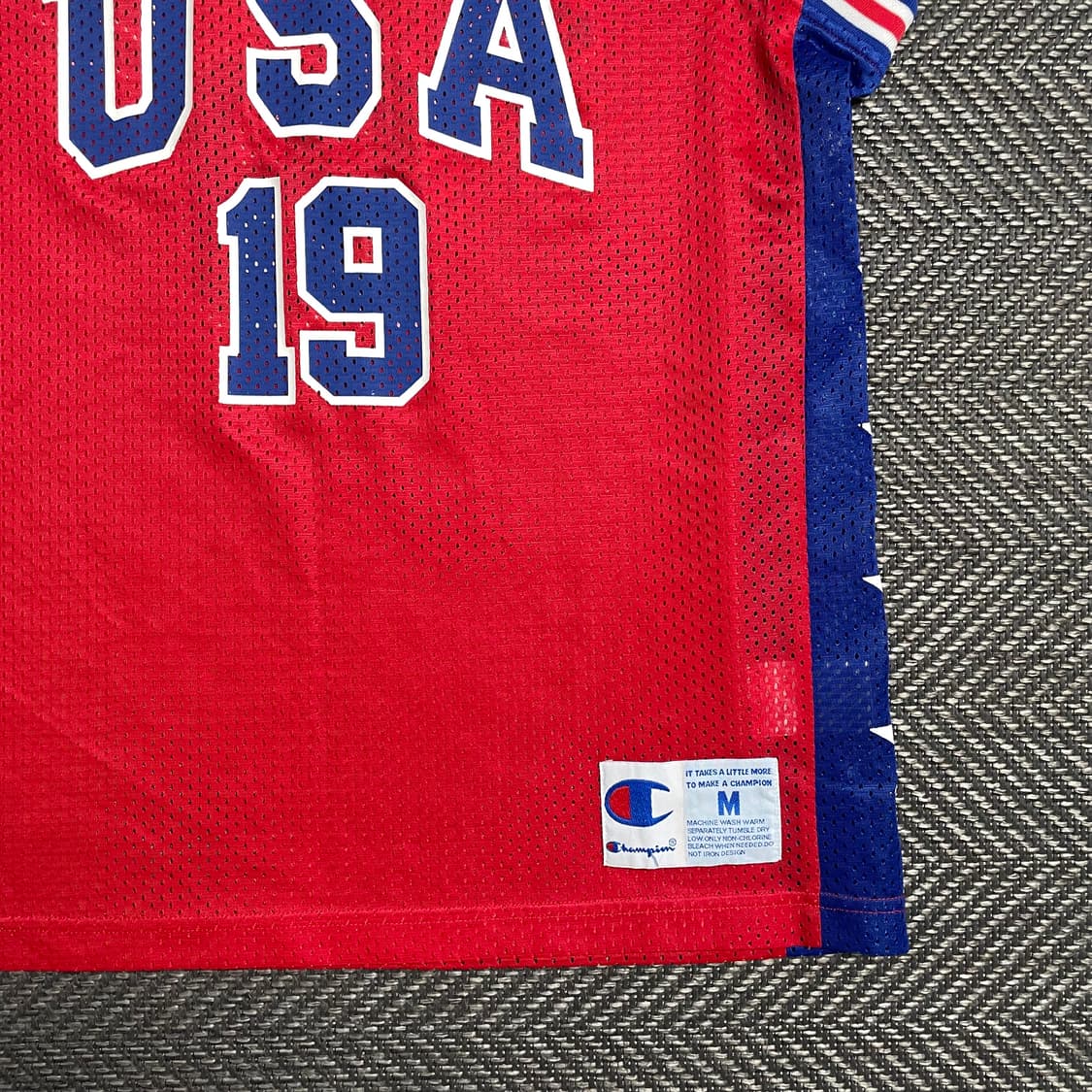 챔피온 USA 올드스쿨 스윙맨 빅로고 져지y 5398 상품이미지3