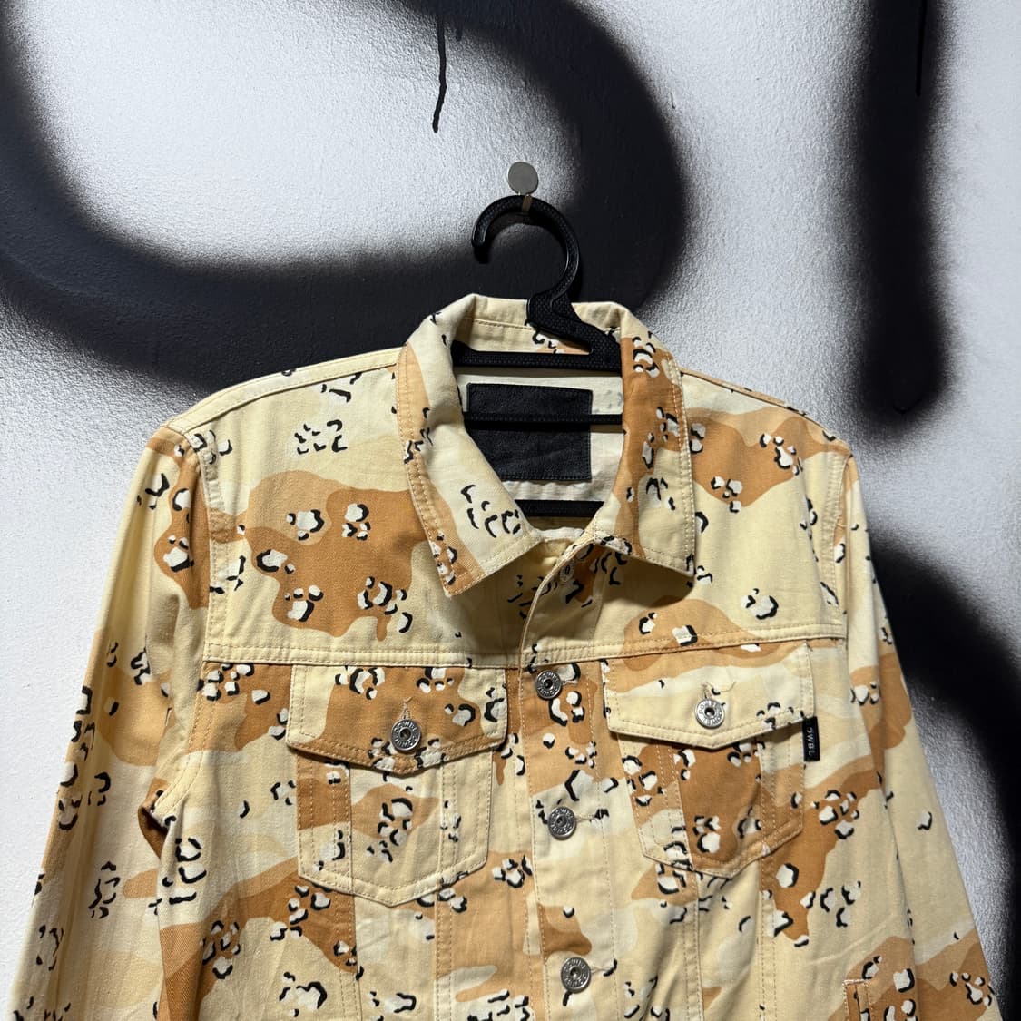 VTG 빈티지 데저트 카모 크롭 데님 자켓 상품이미지3