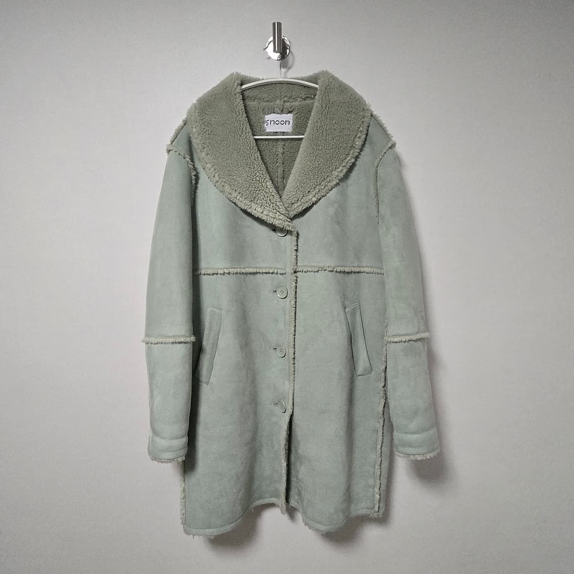 시눈 롱 무스탕 자켓 / 여성 자켓/ 여성 코트 상품이미지2