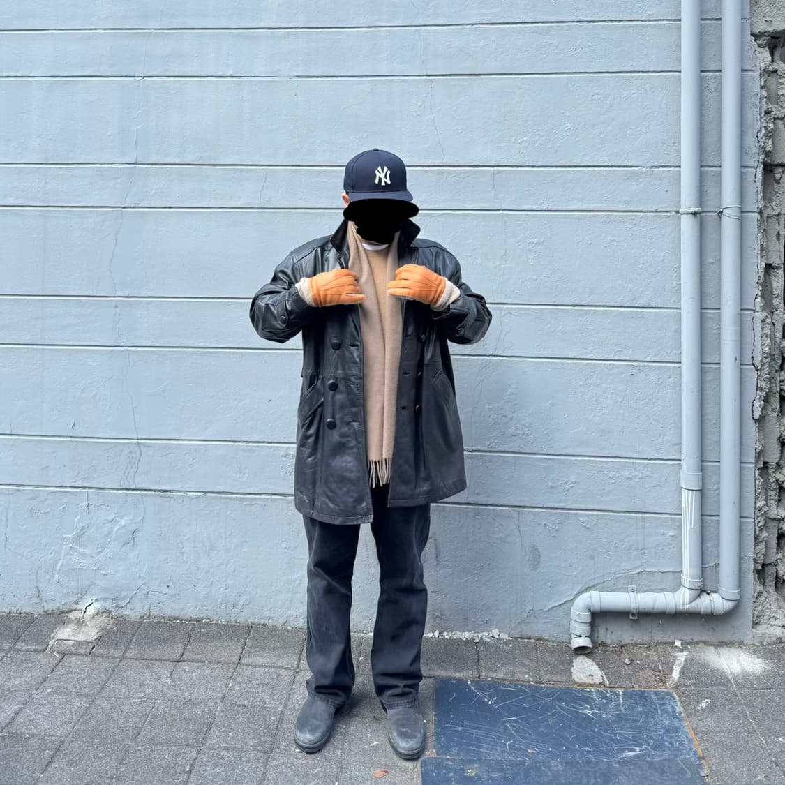 양가죽 카코트 더블 가죽자켓 상품이미지2