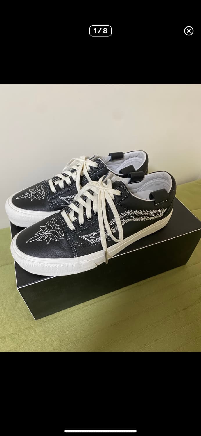 반스 볼트 x 셰인 곤잘레스 OG 올드스쿨 LX 블랙 상품이미지1