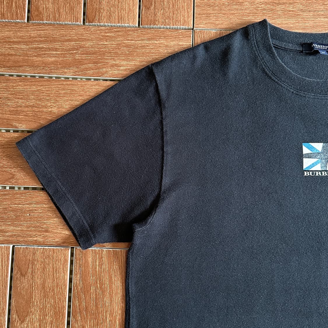 Burberry London logo cotton 1/2 tee 상품이미지3
