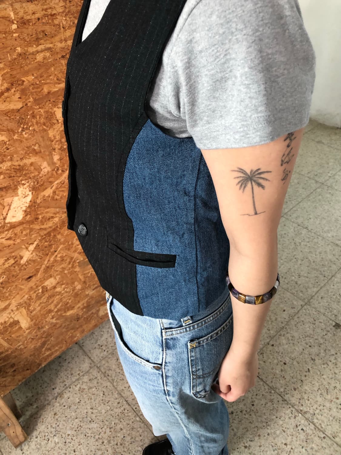 stripe vest 상품이미지3