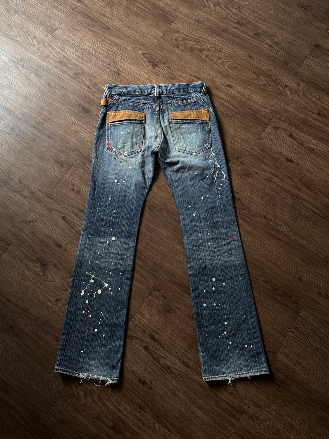 레더 & 더티 스프레드 워시드 진 상품이미지8