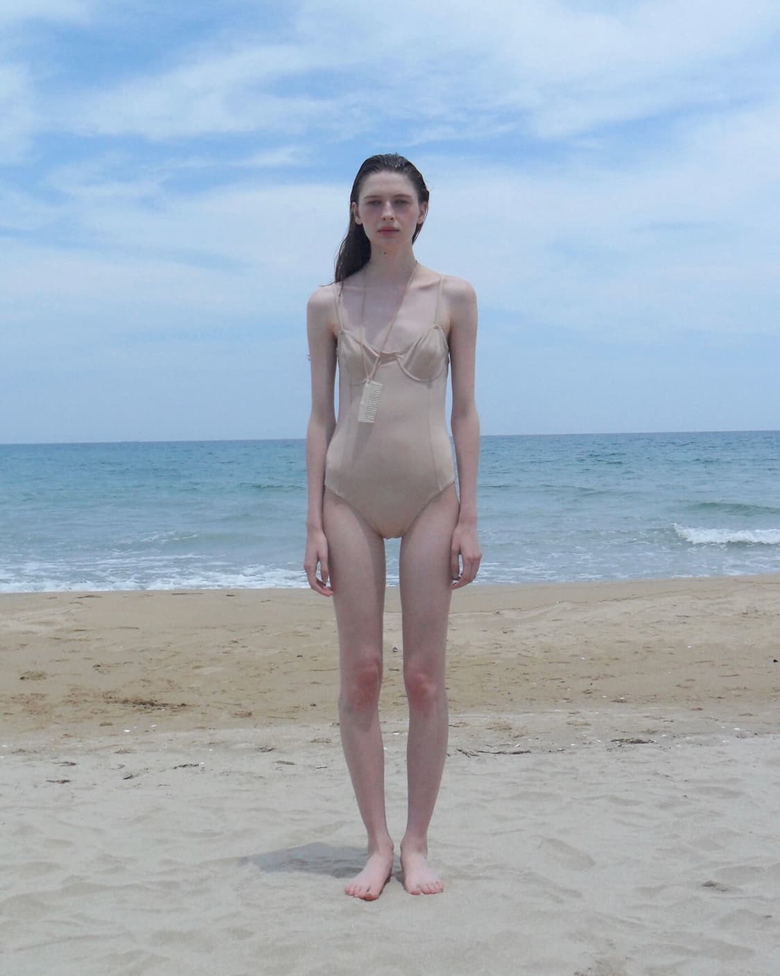 [새상품] 스무드무드 수딩 스윔수트 쉘 베이지  상품이미지1