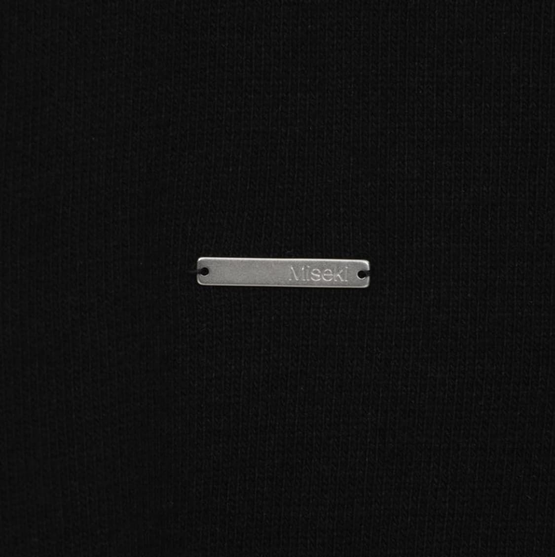 미세키서울 언발란스 니트 가디건 블랙 상품이미지9