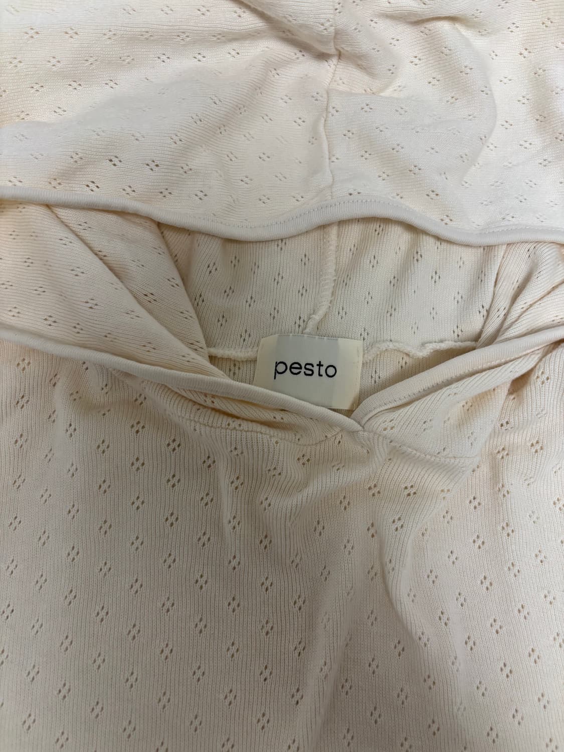 페스토 DOT HOODED TOP DOVE 상품이미지3