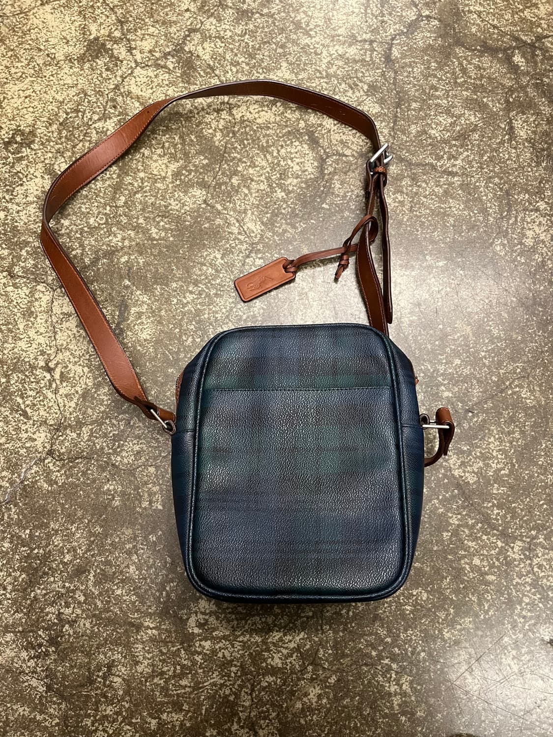 90s 폴로 랄프로렌 타탄체크 크로스백 상품이미지5