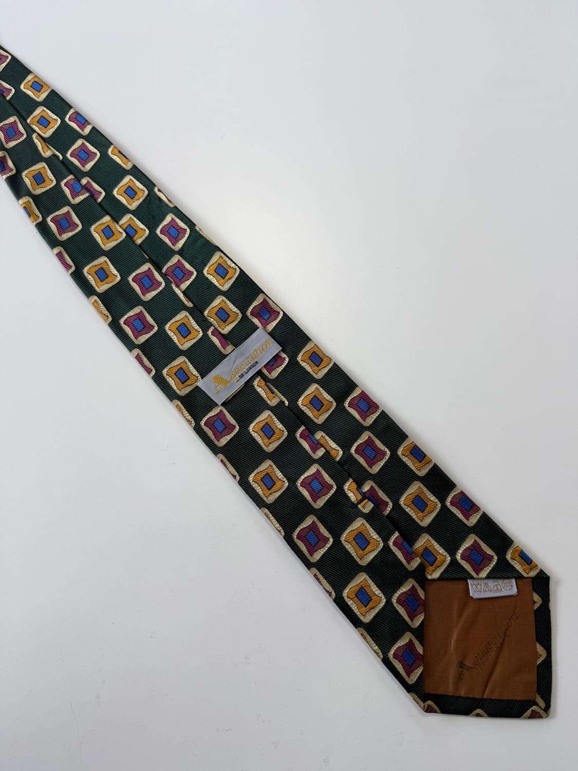 아쿠아스큐텀(Aquascutum) 실크 넥타이 9.2cm 상품이미지3