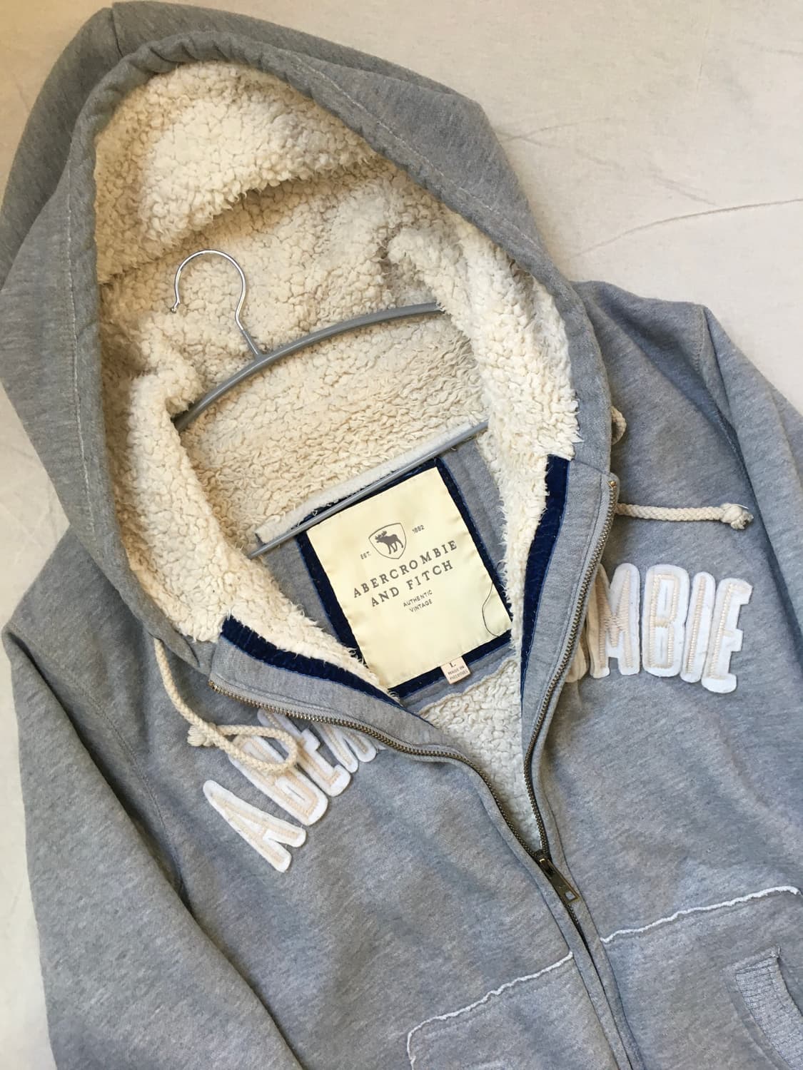아베크롬비 쉐르파 후드집업 상품이미지4