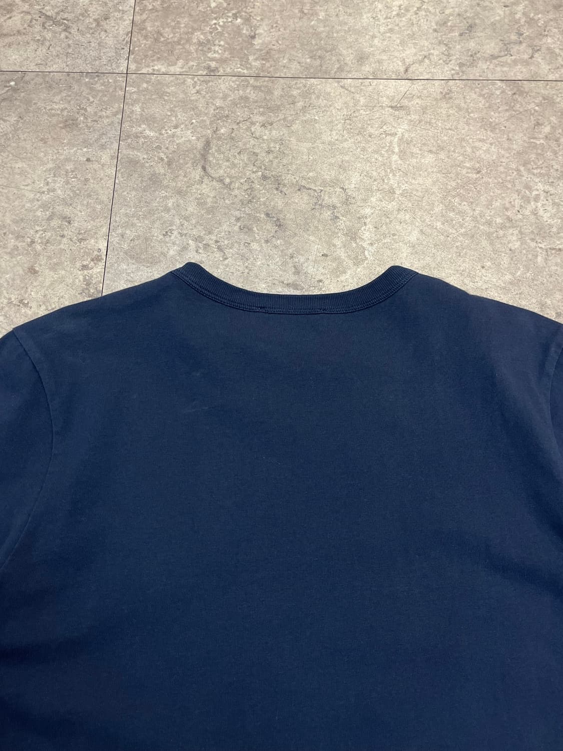 메종키츠네 폭스 헤드 패치 반팔티 네이비 XS #csz3326 상품이미지8