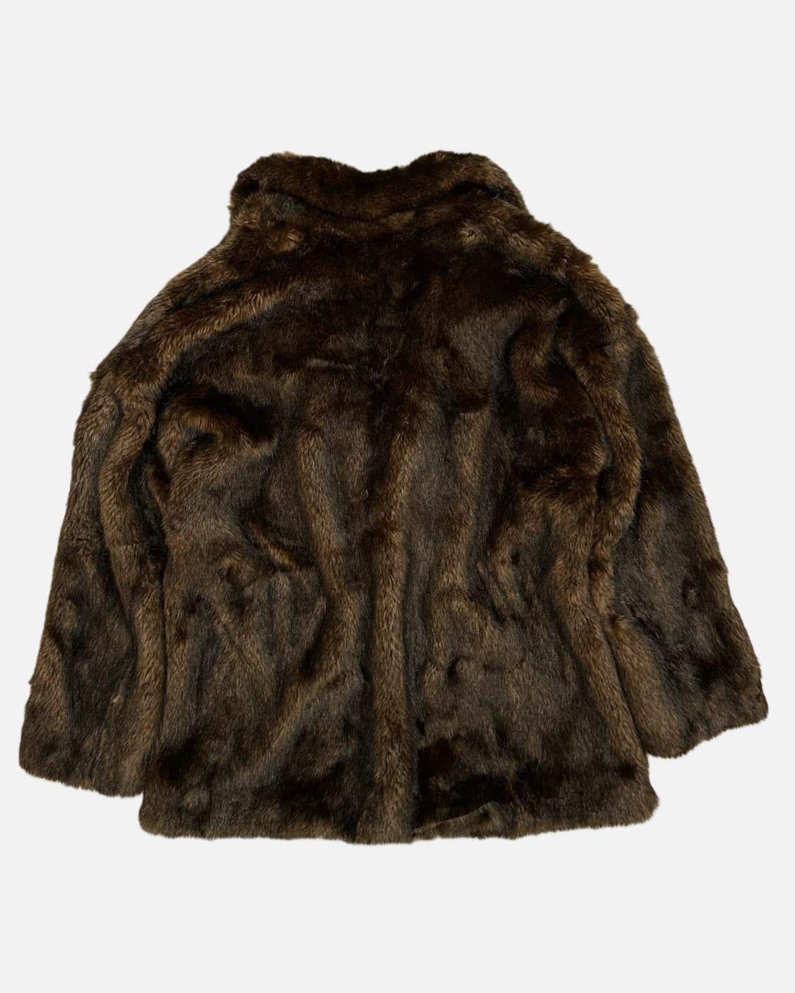 brown grunge fur jacket 상품이미지5