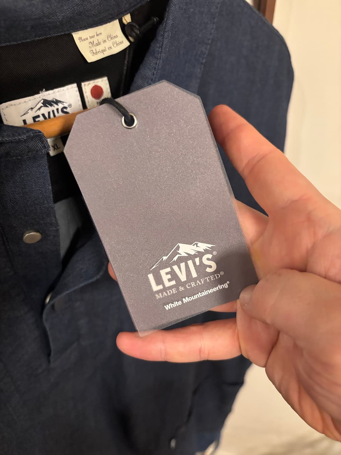 리바이스 x 화이트마운티니어링 아노락셔츠 상품이미지4