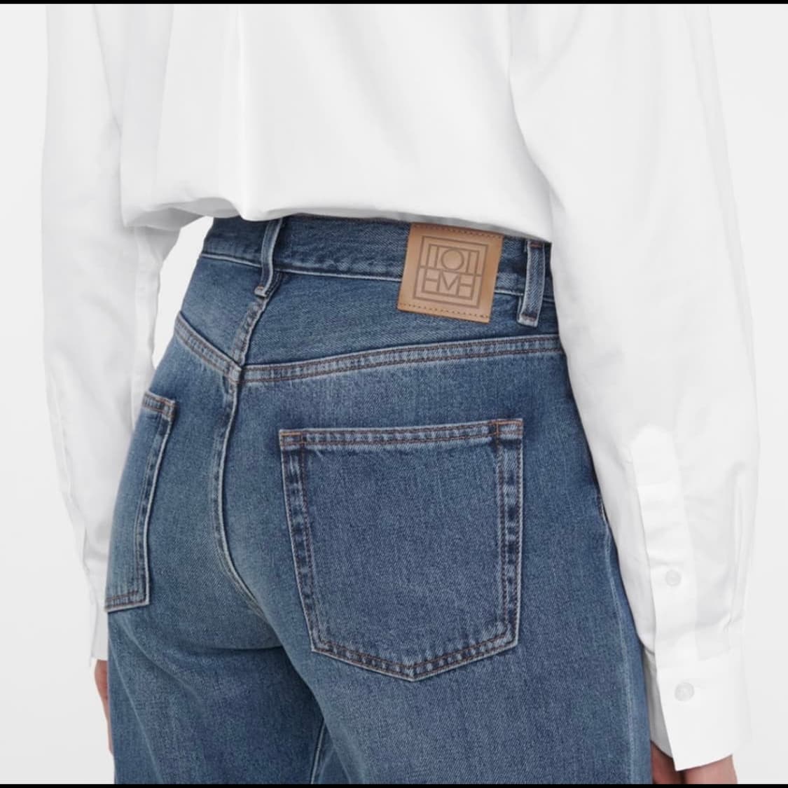 토템 (Toteme) 트위스트심 데님팬츠 24/32 상품이미지1