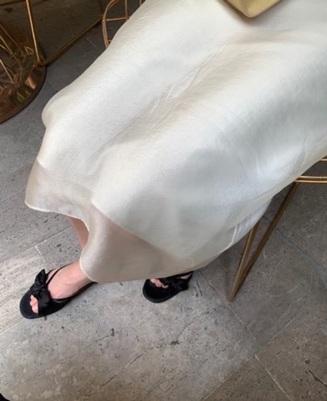 모네마켓 리본빛 ribbonbit 르 모네 스커트 (르모네 스커트) S 상품이미지9