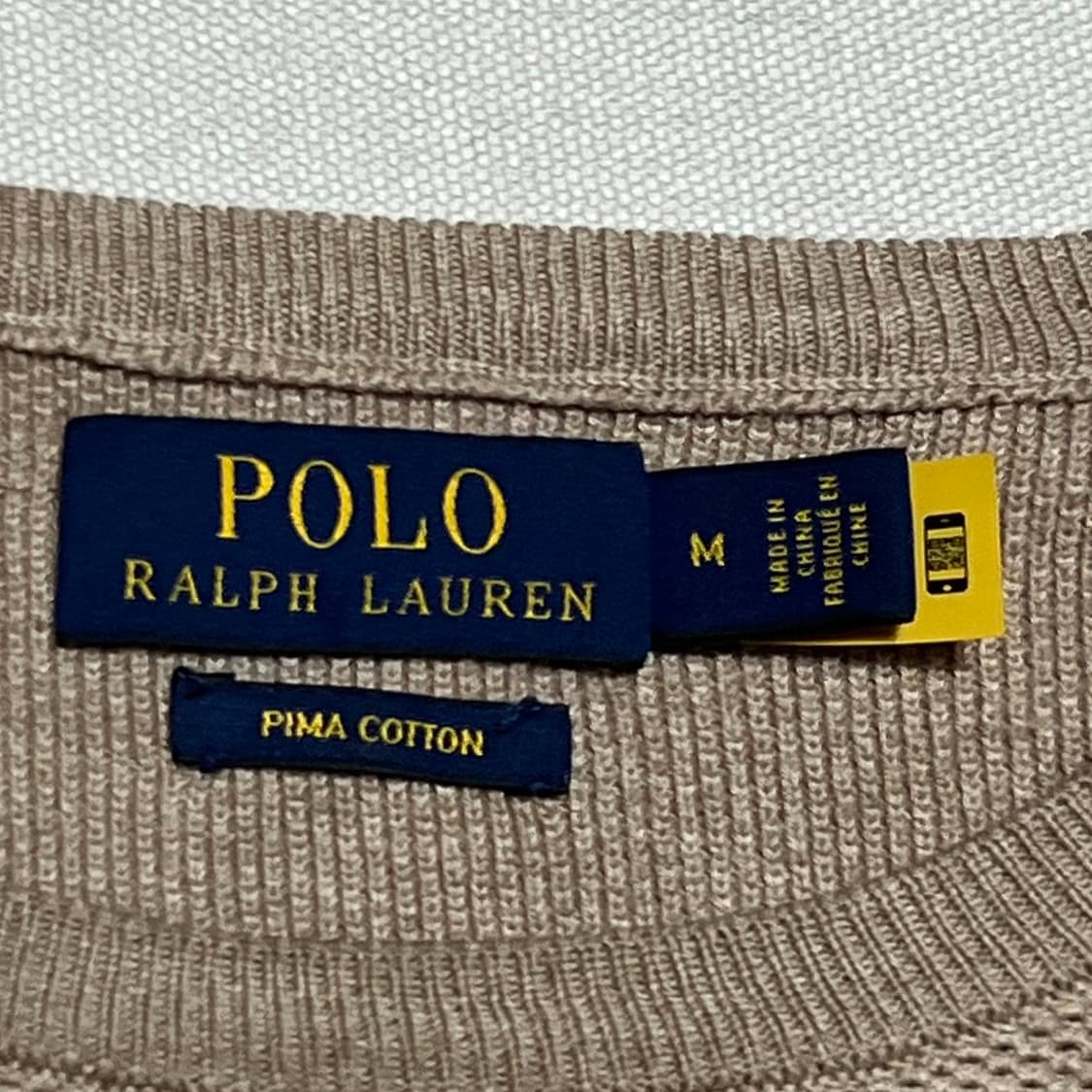 Polo Ralph Lauren 피마코튼 라운드넥 니트 상품이미지3