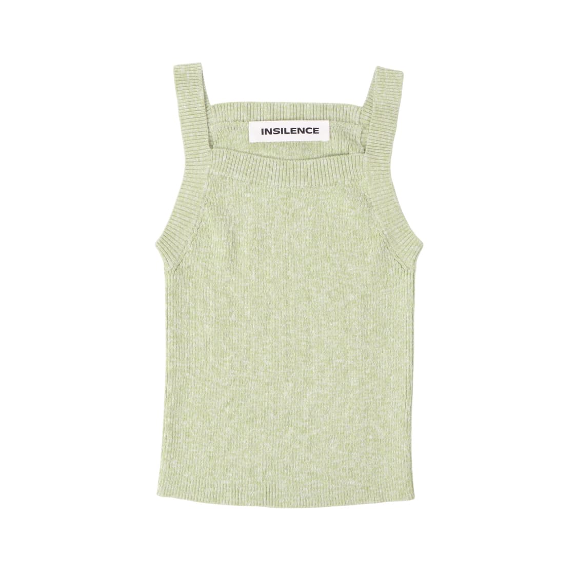 인사일런스 니트 브라탑 슬리브리스 탑 상품이미지1