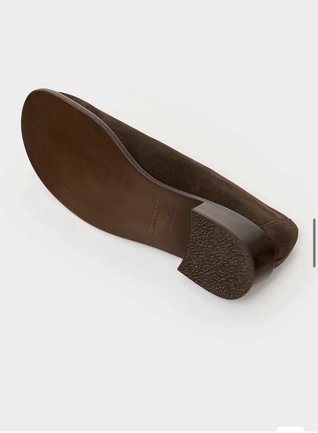 킨더살몬 스웨이드 플랫슈즈 새상품 250 Olie Leather Loaf 상품이미지3