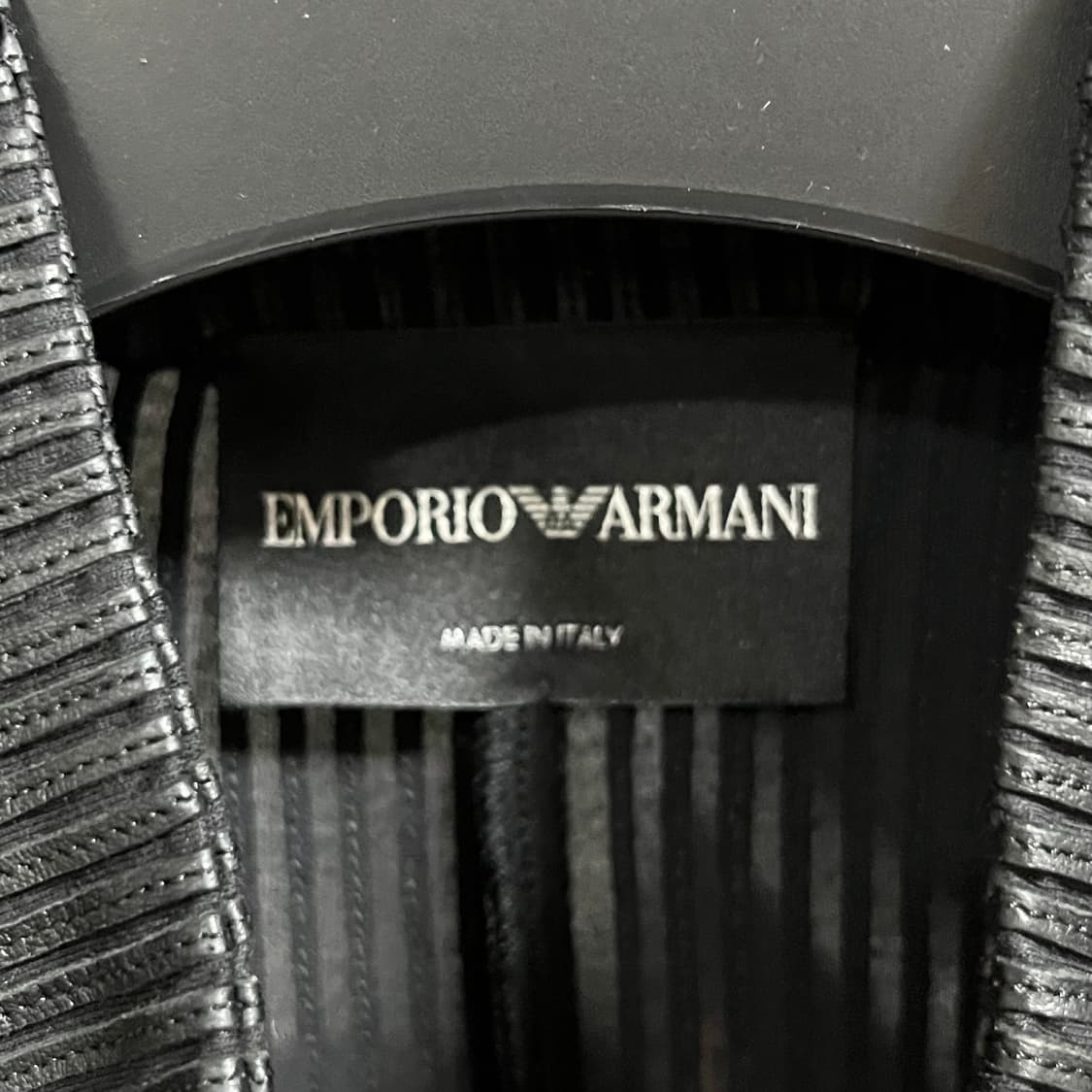 Armani archive Leather Zip Up 상품이미지7