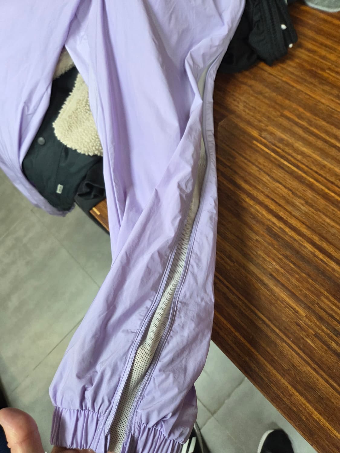 나이키 스포츠웨어 사이드지퍼 메쉬 우븐팬츠 L 상품이미지7