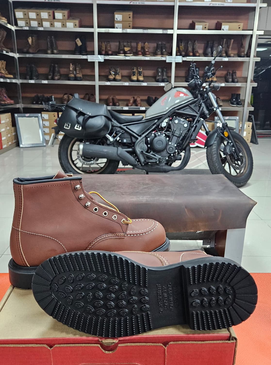 레드윙 6인치 목토 워크화, 안전화 8249, US9.5EEE 상품이미지8