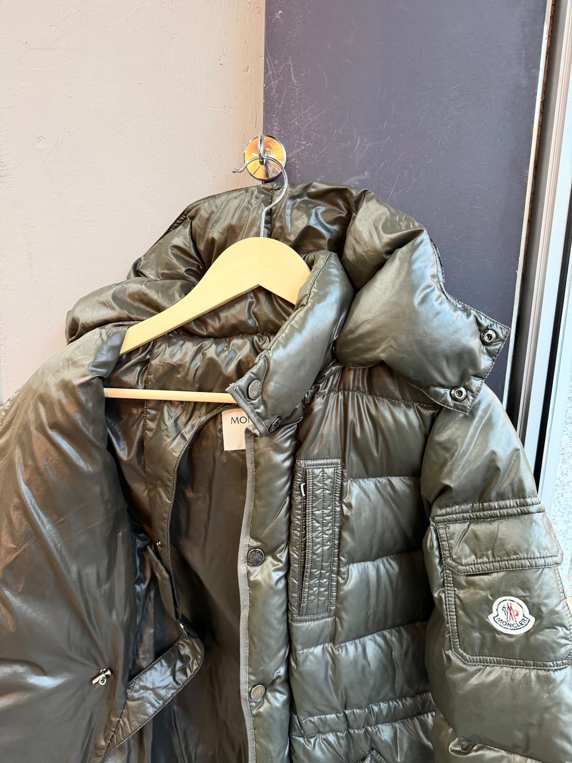 55~66/ 몽클레어 00s 아카이브 다운 나일론 패딩점퍼 상품이미지6