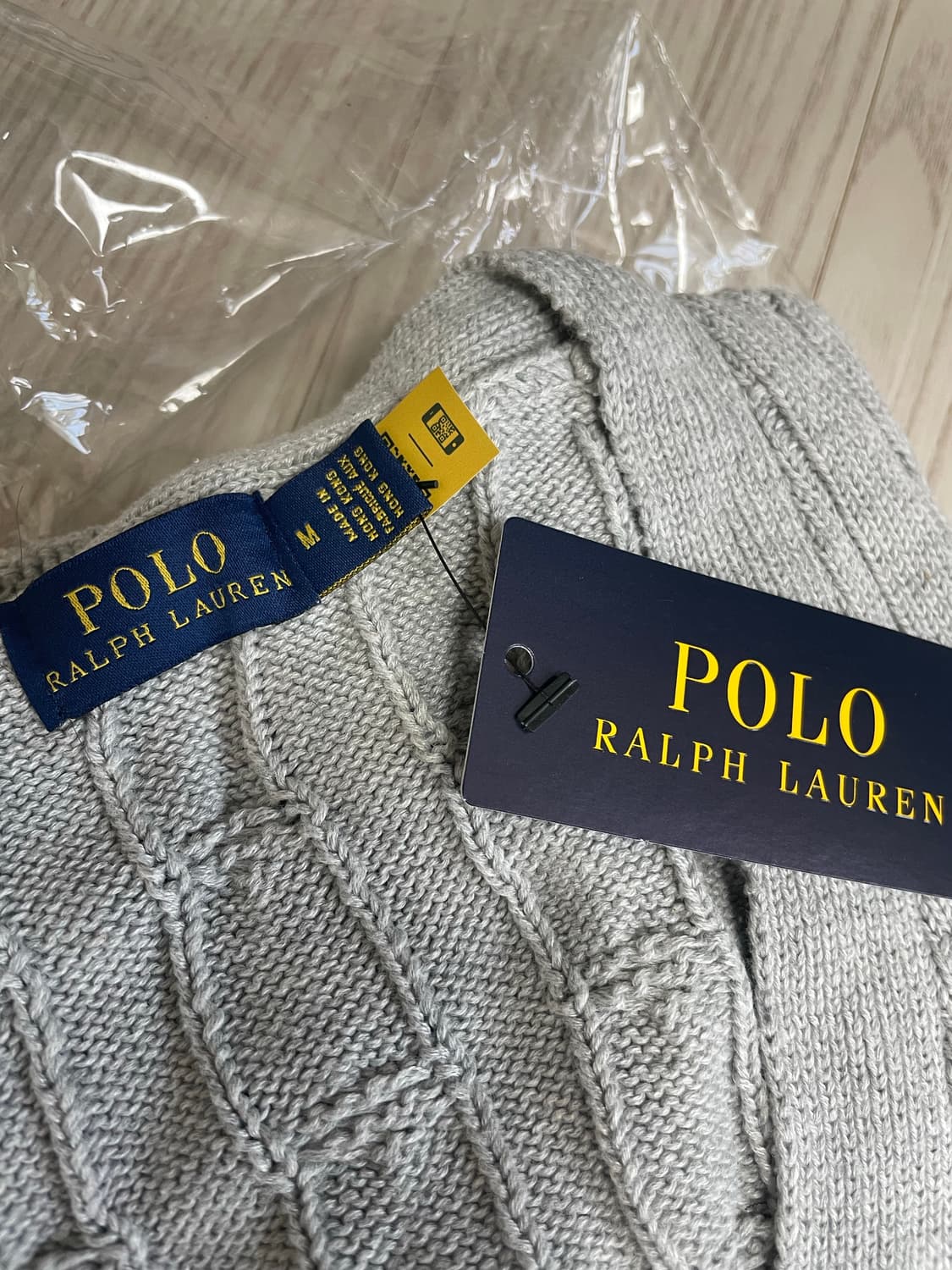 [새상품] 폴로 랄프로렌 코튼 케이블 니트 가디건 상품이미지8