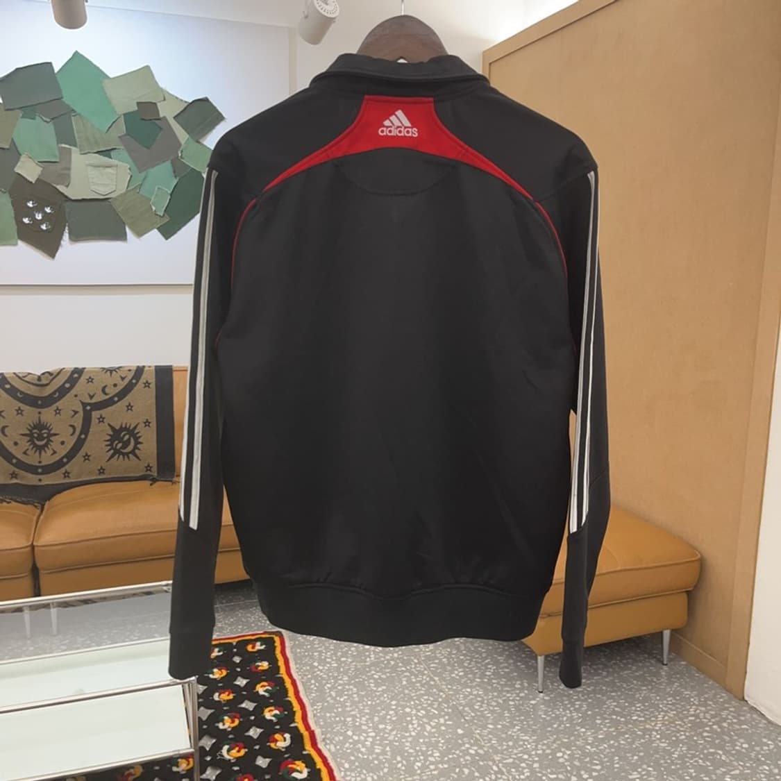 아디다스 올드스쿨 레트로 크로스 배색 져지 집업 L C07453 상품이미지4