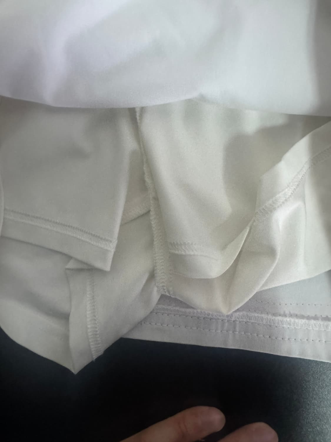 여성 파리게이츠 골프 PG 스커트 치마 바지 1 화이트 상품이미지5