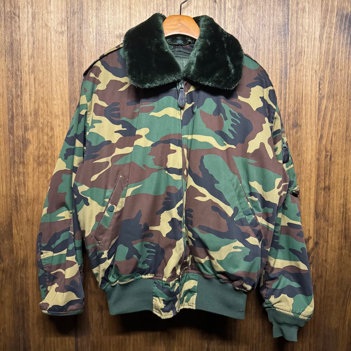 MILITARY fur bomber jacket 상품이미지2