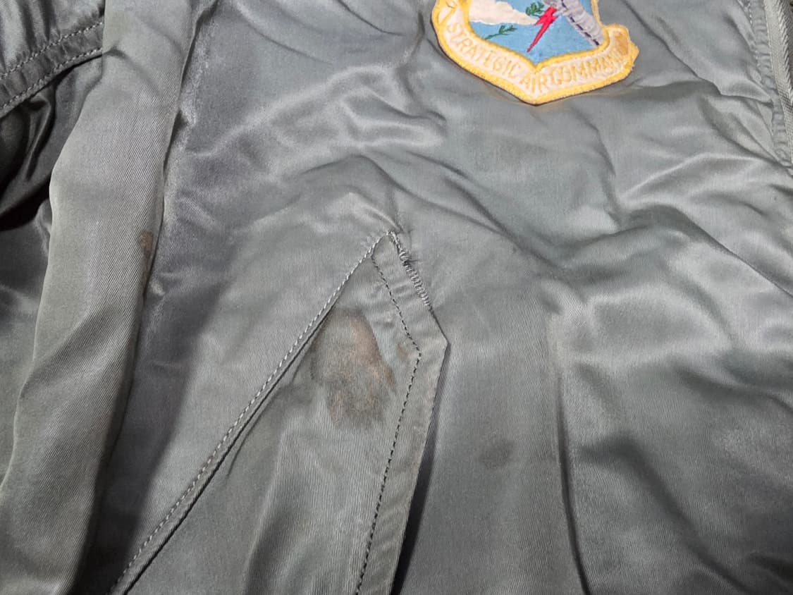 70s usaf ma-1 오리지널 빈티지 알파인더스트리 항공점퍼 60s 상품이미지8