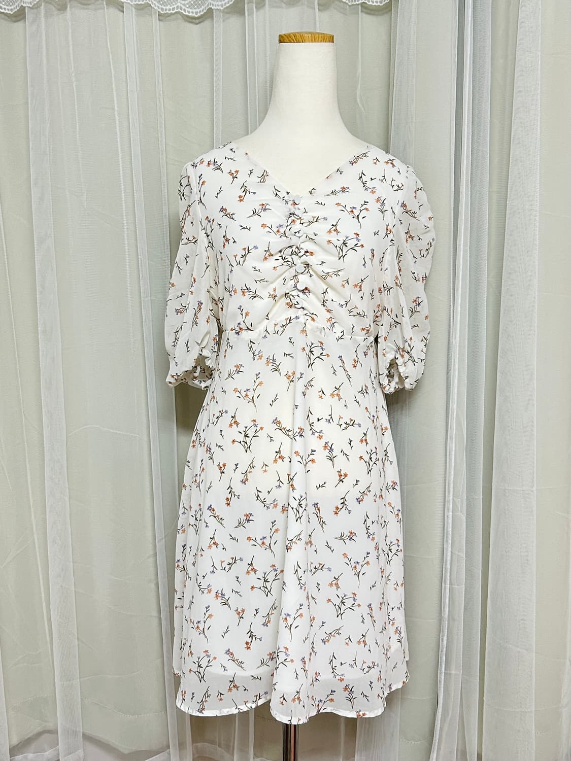 💜모리걸 보라돌이 페어리 잔꽃 플로럴 원피스 코디세트 상품이미지2