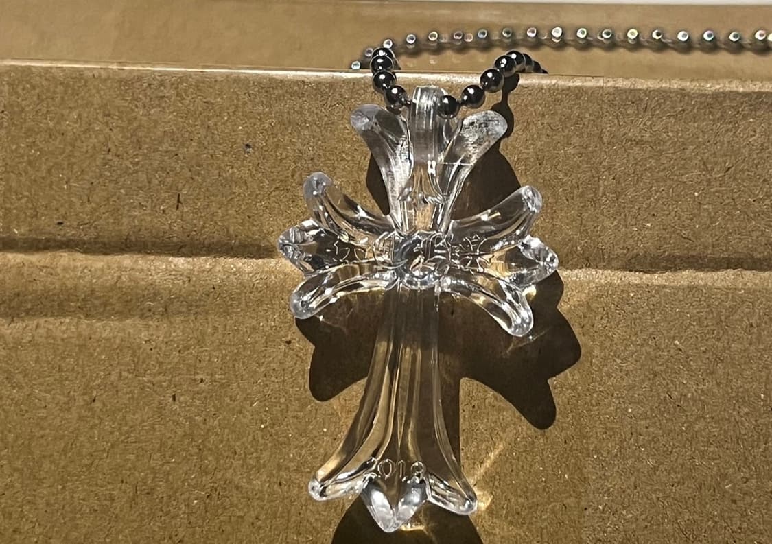 크롬하츠 아오야마 20주년 실리콘목걸이 클리어  상품이미지2