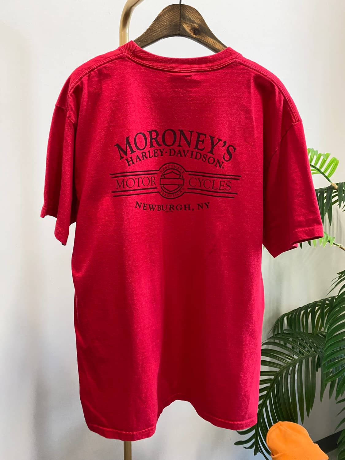 [L]할리데이비슨 레드 반팔 상품이미지6