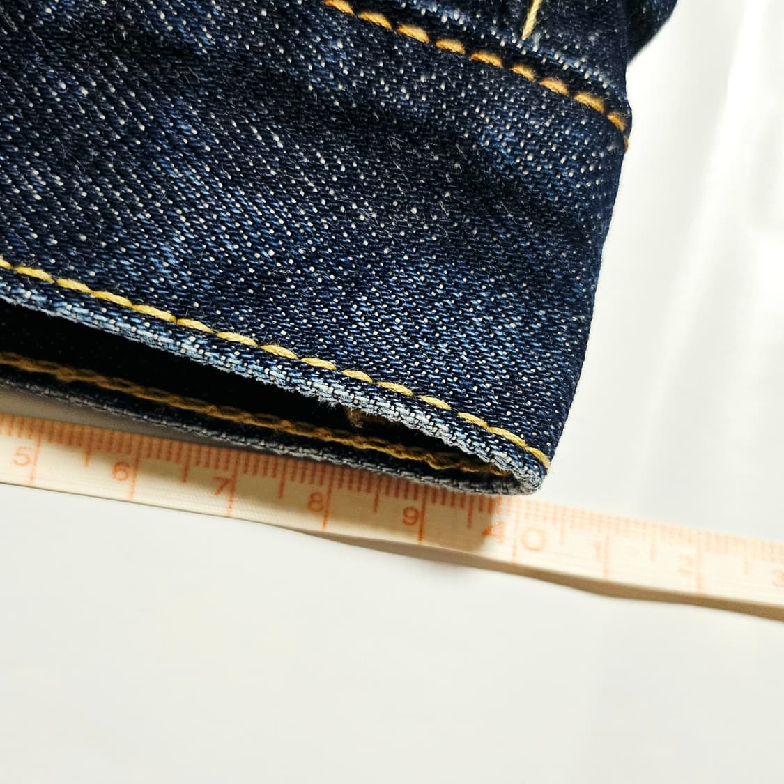 [S(30)][카반드주카]일본판 셀비지 포인트 테이퍼드 데님 상품이미지9