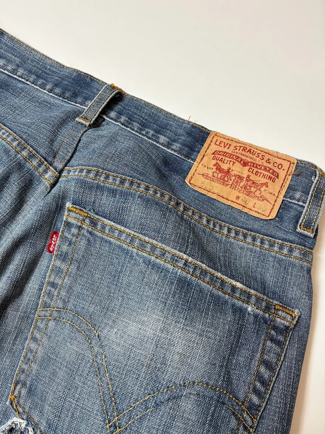 리바이스 559 릴렉스드 커스텀 멀티 포켓 락시크 데님 팬츠 PN8495 상품이미지7