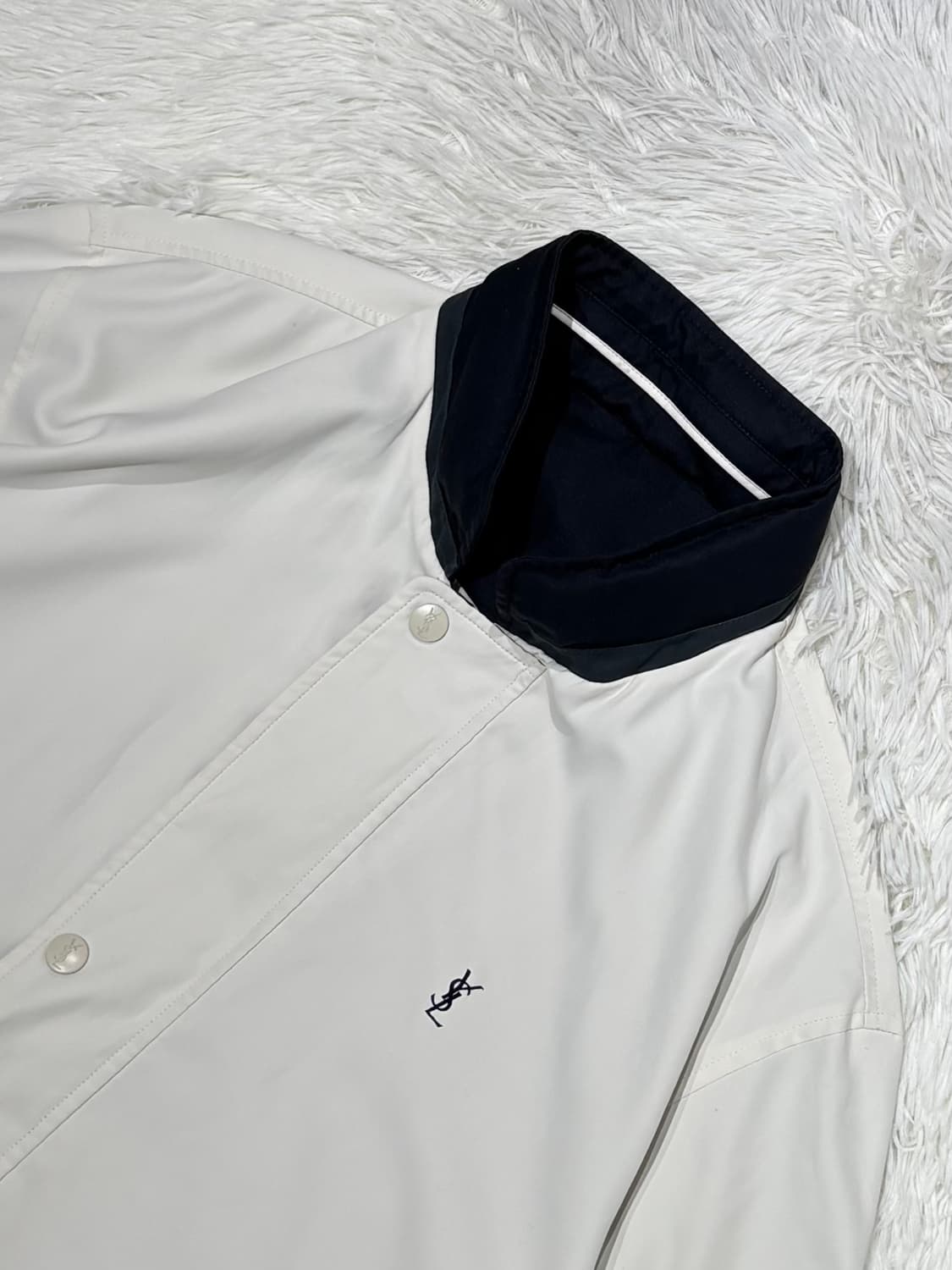 YSL 90’s 스몰로고 리버시블 자켓 상품이미지5